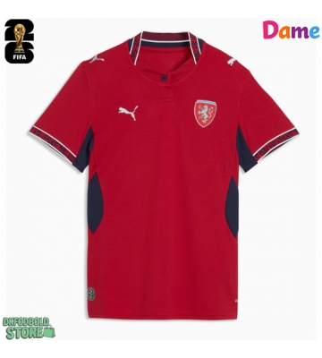 Tjekkiet Replika Hjemmebanetrøje Dame VM 2026 Kortærmet